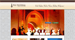Desktop Screenshot of morocco-fezfestival.com